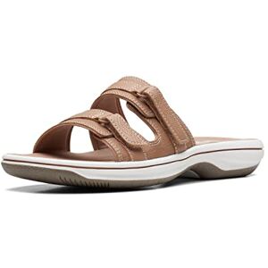 Clarks Breeze Piper Mules pour femme, Beige, 39 EU - Publicité Clarks Breeze Piper Mules pour femme, Beige, 39 EU - Publicité