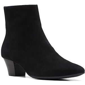 Clarks Femme Teresa Boot Botte Tendance, Daim Noir, 39 EU - Publicité Clarks Femme Teresa Boot Botte Tendance, Daim Noir, 39 EU - Publicité