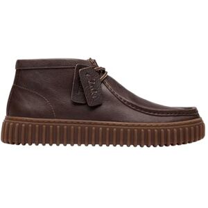 Clarks Homme Bottes Hautes En Cuir Torhill, Dark Brown, 45 EU - Publicité Clarks Homme Bottes Hautes En Cuir Torhill, Dark Brown, 45 EU - Publicité