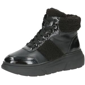 CAPRICE Baskets montantes femme avec doublure avec lacets Confortables, Noir (Black Comb), 41 EU - Publicité CAPRICE Baskets montantes femme avec doublure avec lacets Confortables, Noir (Black Comb), 41 EU - Publicité