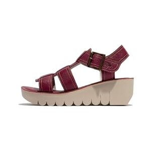 Fly London Femme YUDD236FLY Sandal, Berry, 37 EU - Publicité Fly London Femme YUDD236FLY Sandal, Berry, 37 EU - Publicité