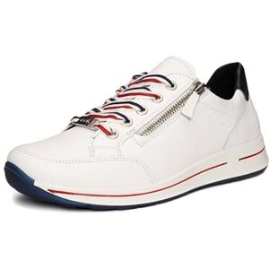 Ara Baskets mi-Hautes pour Femme 12-44499, Blanc/Bleu., 40 EU Large - Publicité Ara Baskets mi-Hautes pour Femme 12-44499, Blanc/Bleu., 40 EU Large - Publicité
