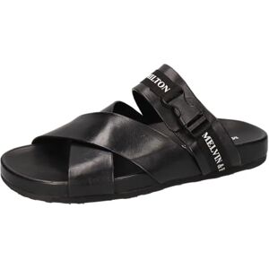 Melvin & Hamilton Sandales Hommes Robert 35 Noir 41 - Publicité Melvin & Hamilton Sandales Hommes Robert 35 Noir 41 - Publicité