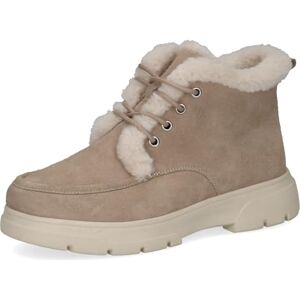 CAPRICE Comfort Bottines femme à lacets doublées, Beige (Sand Suede), 41 EU - Publicité CAPRICE Comfort Bottines femme à lacets doublées, Beige (Sand Suede), 41 EU - Publicité