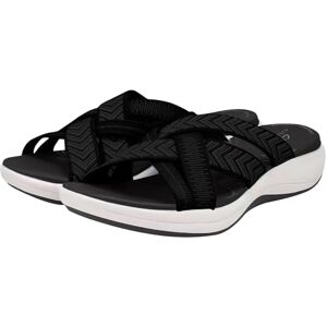 YUMIJUAN Sandale Femme Orthopedique Plateforme Soutien De La Voûte Plantaire Chaussures Respirantes Semelles Souples Clip Toe Sandales Nu-Pieds Tongs - Publicité