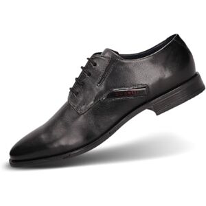 bugatti 312-AFY04 Chaussures Basses à Lacets pour Homme Noir Largeur 41 EU, Noir, 41 EU Large - Publicité bugatti 312-AFY04 Chaussures Basses à Lacets pour Homme Noir Largeur 41 EU, Noir, 41 EU Large - Publicité