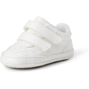 Amazon Essentials Baskets Basses à Fermeture Auto-agrippante Mixte Bébé, Blanc, 18 EU - Publicité Amazon Essentials Baskets Basses à Fermeture Auto-agrippante Mixte Bébé, Blanc, 18 EU - Publicité