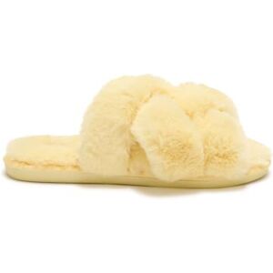 Scholl Pantoufles Softie pour femme, jaune, 37 EU - Publicité Scholl Pantoufles Softie pour femme, jaune, 37 EU - Publicité