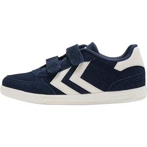 Hummel Baskets Victory Suede Unisexe pour bébé - Bleu Nuit, 20 EU - Publicité Hummel Baskets Victory Suede Unisexe pour bébé - Bleu Nuit, 20 EU - Publicité