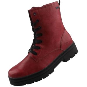 MUSTANG Bottines pour femme, rouge, 37 EU - Publicité MUSTANG Bottines pour femme, rouge, 37 EU - Publicité