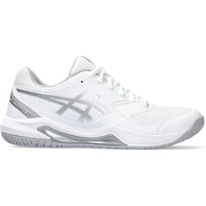 Asics Dedicate 8 Donna Chaussures de Tennis Blanc Argent - Publicité Asics Dedicate 8 Donna Chaussures de Tennis Blanc Argent - Publicité