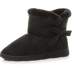 Ajvani Femmes luxueux fourrure fausse bottines chaussons chaussures pointure 7 40 - Publicité Ajvani Femmes luxueux fourrure fausse bottines chaussons chaussures pointure 7 40 - Publicité