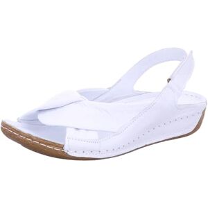 Andrea Conti Damen Sandalette, Sandale, weiß, - Publicité Andrea Conti Damen Sandalette, Sandale, weiß, - Publicité