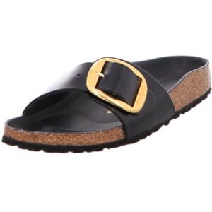 Birkenstock Mules Vernis Cuir Naturel Femme Madrid Narrow - Publicité Birkenstock Mules Vernis Cuir Naturel Femme Madrid Narrow - Publicité