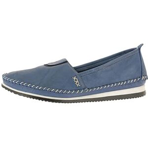 Andrea Conti Mocassins pour Femme, Pointure:38 EU, La Couleur:Bleu - Publicité Andrea Conti Mocassins pour Femme, Pointure:38 EU, La Couleur:Bleu - Publicité