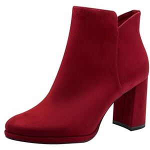 Tamaris Bottes végétaliennes pour femme, rouge, 40 EU - Publicité Tamaris Bottes végétaliennes pour femme, rouge, 40 EU - Publicité