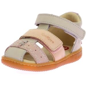 Kickers Bazar, Sandales Fille, Beige Clair Multi, 21 - Publicité Kickers Bazar, Sandales Fille, Beige Clair Multi, 21 - Publicité