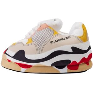 Flamingueo Chaussons Femme Pantoufles Homme Design Sneakers Unisexe Slippers 100% Polyester Ultra-doux Antidérapants Taille Unique - Publicité Flamingueo Chaussons Femme Pantoufles Homme Design Sneakers Unisexe Slippers 100% Polyester Ultra-doux Antidérapants Taille Unique - Publicité
