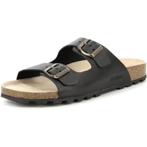 Kickers Elk, Sandales Homme, Noir, 41 - Publicité Kickers Elk, Sandales Homme, Noir, 41 - Publicité
