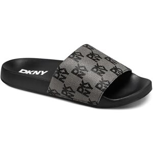DKNY Zella-Flat Sandales claquettes pour femme Noir 15 mm Taille 38,5 EU - Publicité DKNY Zella-Flat Sandales claquettes pour femme Noir 15 mm Taille 38,5 EU - Publicité