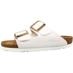 Rohde Femme Alba Chausson, 09 Blanc laqué, 36 EU - Publicité Rohde Femme Alba Chausson, 09 Blanc laqué, 36 EU - Publicité