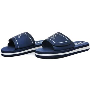 Kappa Galea Sandales Confortables et Stylées, Bleu Marine et Blanc, Taille 38 - Publicité Kappa Galea Sandales Confortables et Stylées, Bleu Marine et Blanc, Taille 38 - Publicité