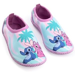 Disney Chaussures Aquatiques Roses Lilo & Stitch pour Filles Sandales Turquoise à Semelle texturée et faciles à Enfiler Chaussures d'été pour la Plage et la Piscine - Publicité Disney Chaussures Aquatiques Roses Lilo & Stitch pour Filles Sandales Turquoise à Semelle texturée et faciles à Enfiler Chaussures d'été pour la Plage et la Piscine - Publicité