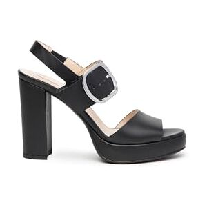 Nero Giardini E513354D Sandales Femme en Cuir Noir 38 EU - Publicité Nero Giardini E513354D Sandales Femme en Cuir Noir 38 EU - Publicité