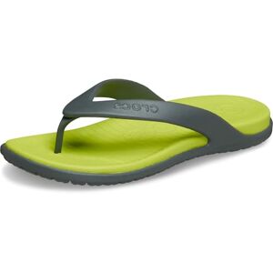 Crocs Tongs Coast pour homme, gris ardoise/agrumes, 46 EU, Gris ardoise agrumes, 12 UK - Publicité Crocs Tongs Coast pour homme, gris ardoise/agrumes, 46 EU, Gris ardoise agrumes, 12 UK - Publicité
