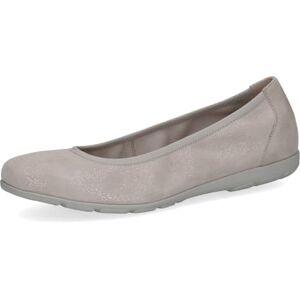 Caprice Ballerines Femme en Cuir, Gris (LT Grey SPARKL), 42 EU - Publicité Caprice Ballerines Femme en Cuir, Gris (LT Grey SPARKL), 42 EU - Publicité