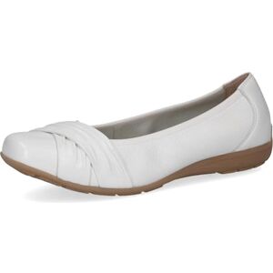 CAPRICE Ballerines Femme en Cuir Confortables, Blanc (White Deer), 42 EU - Publicité CAPRICE Ballerines Femme en Cuir Confortables, Blanc (White Deer), 42 EU - Publicité