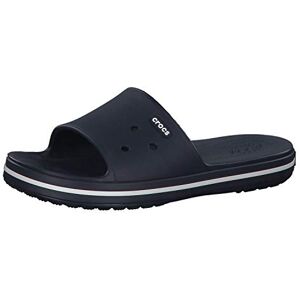 Crocs Crocband III Slide Navy/Blanc Croslite 38 EU - Publicité Crocs Crocband III Slide Navy/Blanc Croslite 38 EU - Publicité