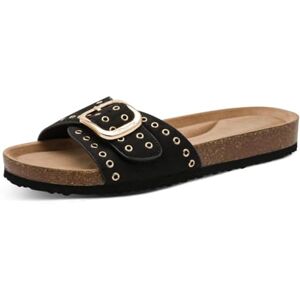 Tamaris Mule femme à semelle anatomique avec talon conique noir 39 EU - Publicité Tamaris Mule femme à semelle anatomique avec talon conique noir 39 EU - Publicité
