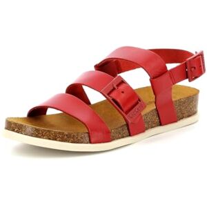 Kickers Alana, Sandales Femme, Rouge, 37 - Publicité Kickers Alana, Sandales Femme, Rouge, 37 - Publicité