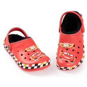 Disney Sabots fourrés Cars Flash McQueen Rouges pour garçon Tenue décontractée avec numéro de Course 95 Chaussures Classiques pour Jeunes Fans Chaussures d'extérieur pour Enfants - Publicité Disney Sabots fourrés Cars Flash McQueen Rouges pour garçon Tenue décontractée avec numéro de Course 95 Chaussures Classiques pour Jeunes Fans Chaussures d'extérieur pour Enfants - Publicité