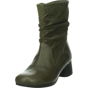 Think! Nani Bottines pour femme sans chrome tannées durables, Olive Combi 7010, 42.5 EU - Publicité Think! Nani Bottines pour femme sans chrome tannées durables, Olive Combi 7010, 42.5 EU - Publicité