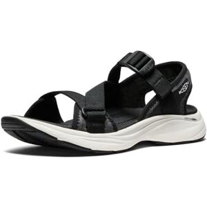 KEEN Sandales Leiki à bout ouvert pour femme, Noir/blanc étoilé, 8.5 - Publicité KEEN Sandales Leiki à bout ouvert pour femme, Noir/blanc étoilé, 8.5 - Publicité