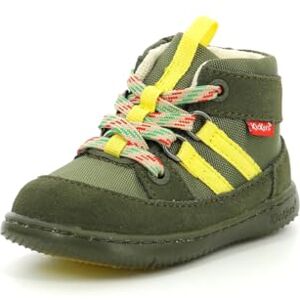 Kickers Kickbubblo, Bottillons Mixte, Kaki Jaune, 21 - Publicité Kickers Kickbubblo, Bottillons Mixte, Kaki Jaune, 21 - Publicité