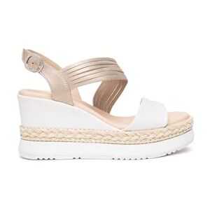 Nero Giardini E616010D Sandales en cuir pour femme, 707, 37W - Publicité Nero Giardini E616010D Sandales en cuir pour femme, 707, 37W - Publicité