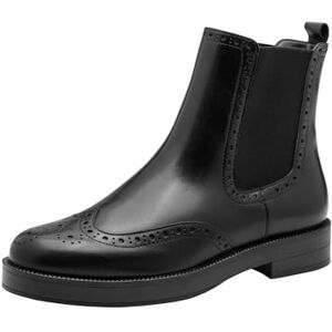 Tamaris Femme Damen Boot Flat Bottine, Noir, 40 EU - Publicité Tamaris Femme Damen Boot Flat Bottine, Noir, 40 EU - Publicité
