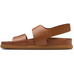 Clarks Torford Strap, Sandalias Planas Hombre, Tan Leather, 44.5 EU - Publicité Clarks Torford Strap, Sandalias Planas Hombre, Tan Leather, 44.5 EU - Publicité