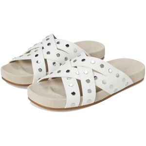 Michael Kors Sandales plates Irene pour femme, Blanc optique, 37 EU - Publicité Michael Kors Sandales plates Irene pour femme, Blanc optique, 37 EU - Publicité