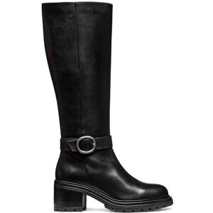 Geox Bottes hautes D Damiana pour femme, Noir, 37 EU - Publicité Geox Bottes hautes D Damiana pour femme, Noir, 37 EU - Publicité