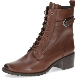 CAPRICE Bottines femme en cuir petit talon, Marron (Cognac Nappa), 37,5 EU - Publicité CAPRICE Bottines femme en cuir petit talon, Marron (Cognac Nappa), 37,5 EU - Publicité