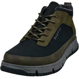 bugatti Bottes à lacets pour homme, doublure froide, semelle amovible, Black Dark Green 1071, 42 EU - Publicité bugatti Bottes à lacets pour homme, doublure froide, semelle amovible, Black Dark Green 1071, 42 EU - Publicité