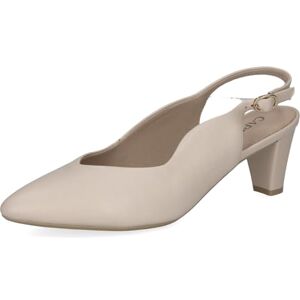 Caprice Escarpins Femme en Cuir, Beige (Cream Perlato), 37,5 EU - Publicité Caprice Escarpins Femme en Cuir, Beige (Cream Perlato), 37,5 EU - Publicité