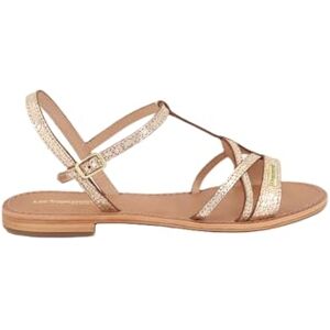 Les Tropéziennes par M. Belarbi LES TROPEZIENNES PAR M. BELARBI Femme HIRONELA Sandale, Or CRAQUELE, 40 EU - Publicité Les Tropéziennes par M. Belarbi LES TROPEZIENNES PAR M. BELARBI Femme HIRONELA Sandale, Or CRAQUELE, 40 EU - Publicité