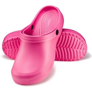 ESTRO Sabot de Jardin Femme Sabot Jardin Femme Mules Plastique Léger Gomme Chaussures Sabots Femmes Sabots de Jardin F07 (41 EU, Pink) - Publicité ESTRO Sabot de Jardin Femme Sabot Jardin Femme Mules Plastique Léger Gomme Chaussures Sabots Femmes Sabots de Jardin F07 (41 EU, Pink) - Publicité