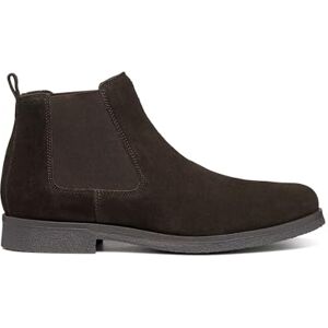 Geox Uomo Claudio Bottines pour homme, Café Dk, 42 EU - Publicité Geox Uomo Claudio Bottines pour homme, Café Dk, 42 EU - Publicité