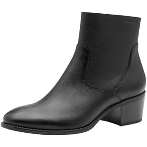 Tamaris Talon bottillon pour femme cheville, noir (cuir noir), pointure 38, Cuir noir noir, 38 EU - Publicité Tamaris Talon bottillon pour femme cheville, noir (cuir noir), pointure 38, Cuir noir noir, 38 EU - Publicité